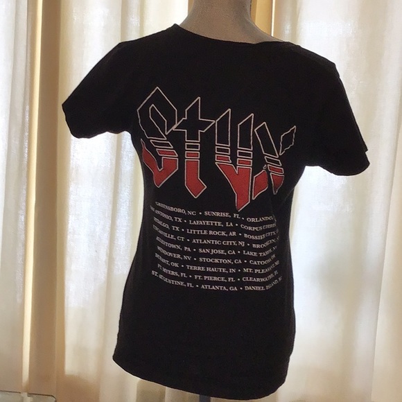 STYX The Grand Illusion Album Rock Tour T- Shirt - Picture 3 of 5